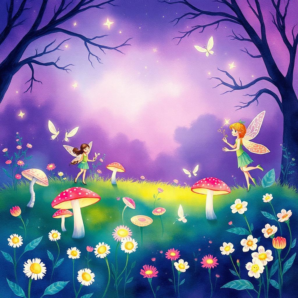 Fairy World bedtime stories — Glimmering wings and dew drops