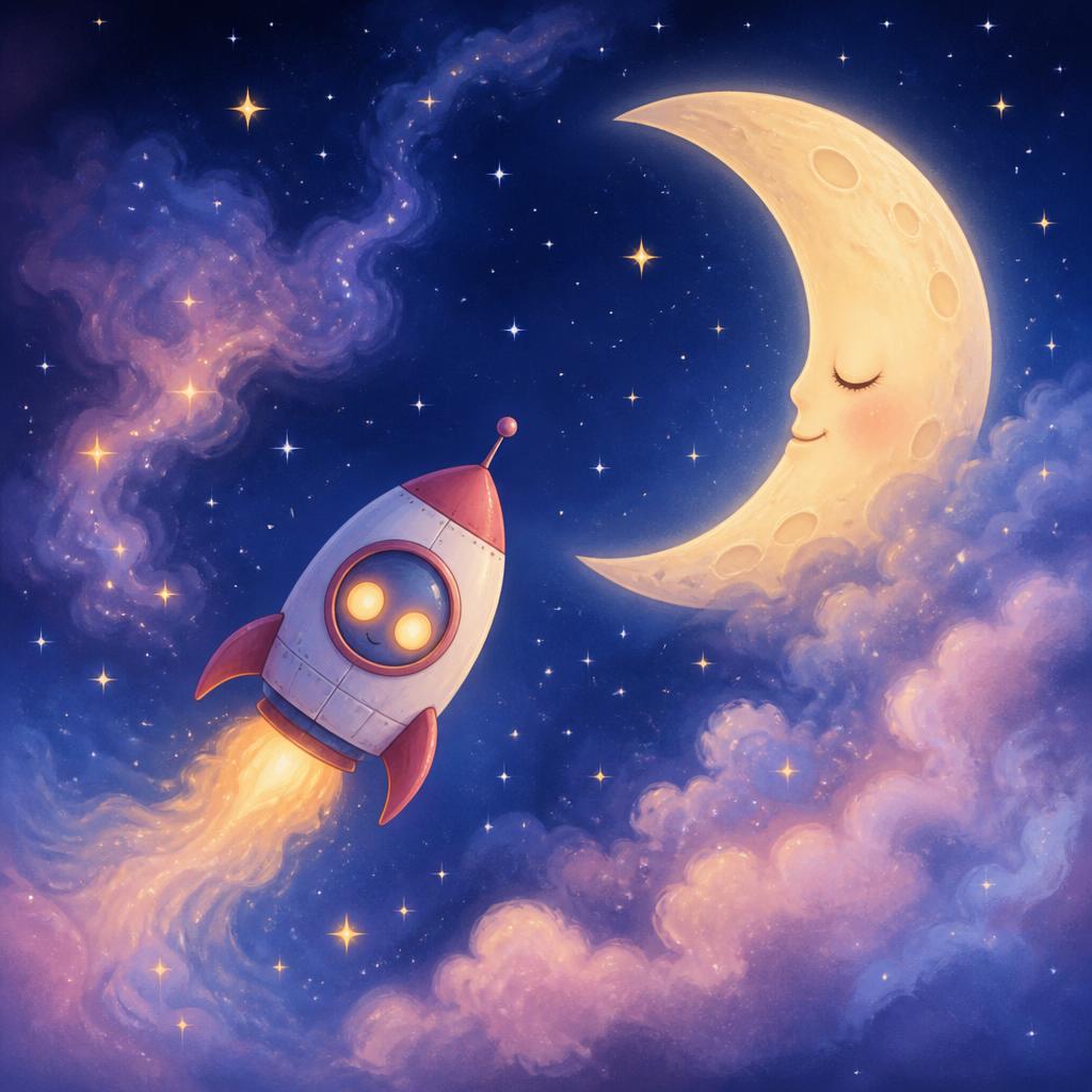 Space World bedtime stories — Sleepy stars at Starlight Station